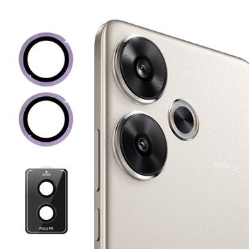 Xiaomi Redmi Turbo 3/Poco F6 Hat Prince Camera Lens Protector - Purple