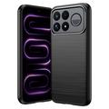 Xiaomi Poco F9 Ultra Brushed TPU Case - Carbon Fiber