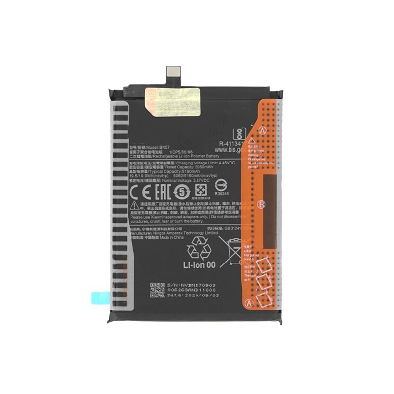 Xiaomi Poco X3 NFC Battery BN57 5160mAh