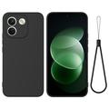 Xiaomi Poco X8 Power Liquid Silicone Case with Hand Strap