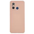 Xiaomi Redmi 12C Anti-Fingerprint Matte TPU Case - Pink
