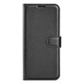 Xiaomi Redmi 12C Wallet Case with Magnetic Closure - Black