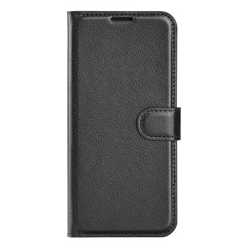 Xiaomi Redmi 12C Wallet Case with Magnetic Closure - Black