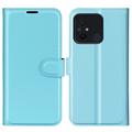 Xiaomi Redmi 12C Wallet Case with Magnetic Closure - Blue