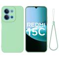 Xiaomi Redmi 15C Liquid Silicone Case with Hand Strap