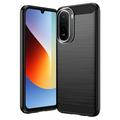 Xiaomi Redmi 15a/R70/R70m Brushed TPU Case - Carbon Fiber