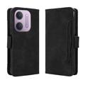 Xiaomi Redmi 17C 5G Cardholder Wallet Case - Black