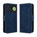 Xiaomi Redmi K100 Pro/Poco F9 Pro Cardholder Wallet Case - Blue