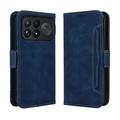 Xiaomi Redmi K100 Pro Max/Poco F9 Ultra Cardholder Wallet Case - Blue