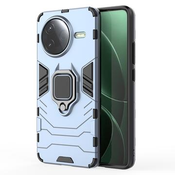 Xiaomi Redmi K80/Poco F7 Pro Hybrid Case with Ring Holder - Blue