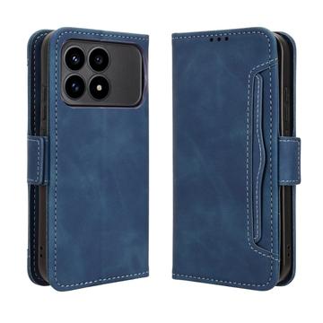 Xiaomi Redmi K90/Poco F8 Pro Cardholder Wallet Case - Blue