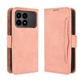 Xiaomi Redmi K90/Poco F8 Pro Cardholder Wallet Case - Pink