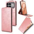 Xiaomi Redmi K90 Pro Max/Poco F8 Ultra Vertical Flip Case with Stand - Rose Gold