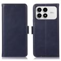 Xiaomi Redmi K90/Poco F8 Pro Wallet Leather Case with RFID - Blue