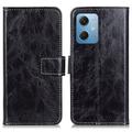 Xiaomi Redmi Note 12/Poco X5 Wallet Case with Magnetic Closure - Black