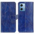 Xiaomi Redmi Note 12/Poco X5 Wallet Case with Magnetic Closure - Blue