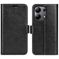 Xiaomi Redmi Note 13 4G Wallet Case with Magnetic Closure - Black