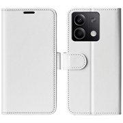 Xiaomi Redmi Note 13 Wallet Case with Magnetic Closure - White