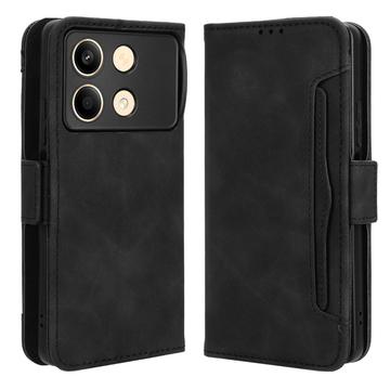 Xiaomi Redmi Note 13R Pro/Poco X6 Neo Cardholder Series Wallet Case - Black