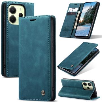 Xiaomi Redmi Note 14 4G Caseme 013 Series Wallet Case - Blue