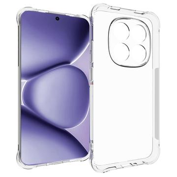 Xiaomi Redmi Note 15 Pro 5G Shockproof Silicone Case - Transparent