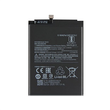 Xiaomi Redmi Note 9S Battery BN55 - 5020mAh