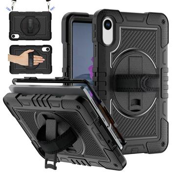 Xiaomi Redmi Pad 2 Heavy Duty 360 Case with Hand Strap - Black