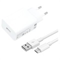 Xiaomi USB Charger & USB-C Cable MDY-11-EP - 3A, 22.5W - White