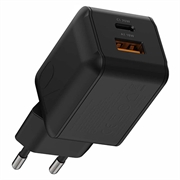 Xtorm NextGen GaN3 Ultra Wall Charger 70W - USB-C PD/USB-A - Black