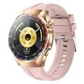 Y108 1.32" AMOLED Waterproof Smart Watch with ECG, 100+ Sport Modes - Pink