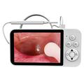 Y40 Visual Otoscope / Ear Cleaning Endoscope with Display - White
