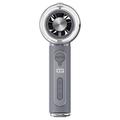 Y72 Portable Ice Mist Cooling Fan with Smart Display - 3000mAh - Grey