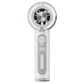 Y72 Portable Ice Mist Cooling Fan with Smart Display - 3000mAh - White