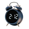 YY6031 Ultra-Loud Digital Alarm Clock with Voice Activation - 120db - Navy Blue