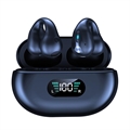 YYK Q80 Noise Reduction Open Fit TWS Earphones - Black