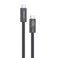Yesido CA211 Thunderbolt 5 USB-C Cable - 240W Fast Charging, 16K Video, 80Gbps, 1m - Black