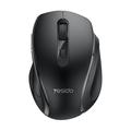 Yesido KB45 2.4G 6-Button Wireless Silent Mouse - Black