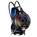 Yindaio Q7 Gaming Headphones with RGB Light - USB/3.5mm combo - Black