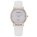 Yolako Luxury Wristwatch for Women - 32mm - White