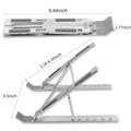 Aluminum Alloy Adjustable Multi-angle Laptop Stand Z21