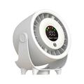 Z6 2-in-1 Cooling Desktop Fan with Humidifier Function - USB Rechargeable - White