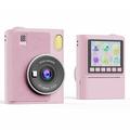 Z900 Kids Instant Print Camera with Creative Filters, 32GB Memory Card - Pink