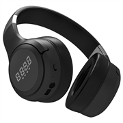 Zealot B28 Over-Ear Wireless Headphones with LCD Display - Black