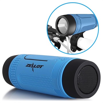Zealot S1 6-in-1 Multifunctional Bluetooth Speaker - Blue
