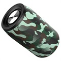 Zealot S32 Portable Water Resistant Bluetooth Speaker - 5W - Green Camouflage