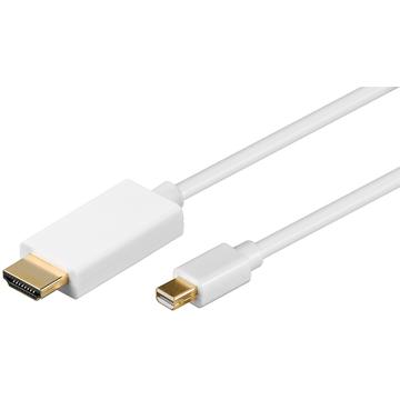 Goobay HDMI / Mini DisplayPort Adapter Cable - 1m - White