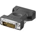 Goobay Analogue DVI-I / VGA Adapter - Black