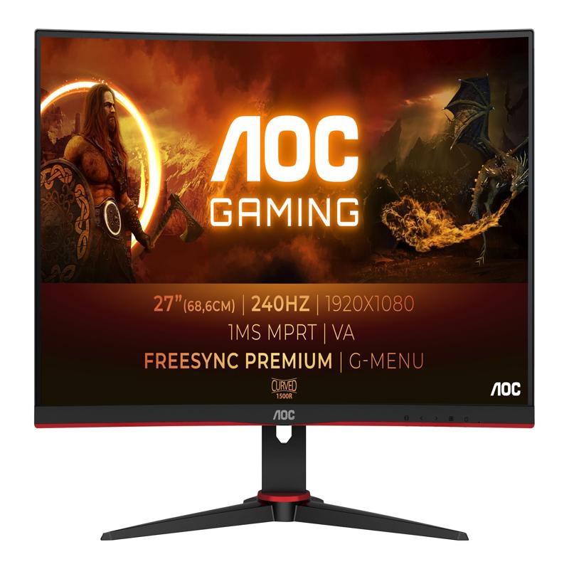 AOC Gaming Monitor C27G2ZE/BK 27 240Hz