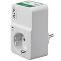 APC Essential SurgeArrest PM1WU2 Surge protector 1-socket 10A 16A - White