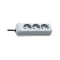 Brennenstuhl Eco-Line 3-Plug Power Strip - 1.5m